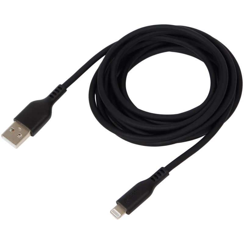 Câble de charge et de données en silicone Sologic 8 broches