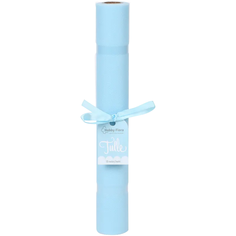 Rouleau de tissu en tulle Hobby Flora