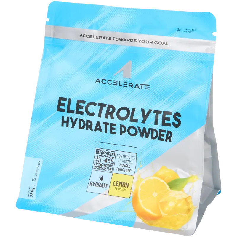 Poudre pour boisson aux électrolytes Accelerate Citron