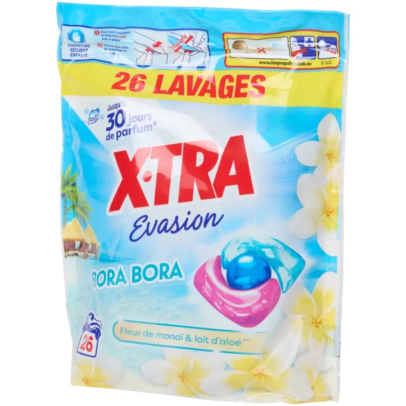 Capsules de lessive Xtra Bora Bora