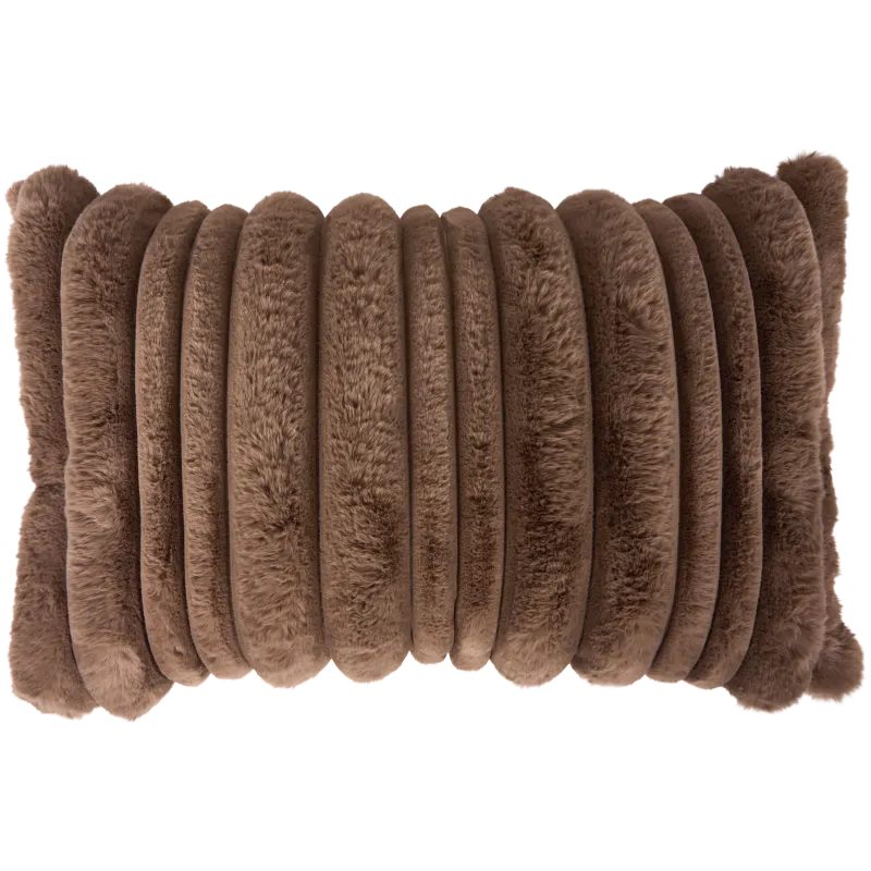 Coussin côtelé
