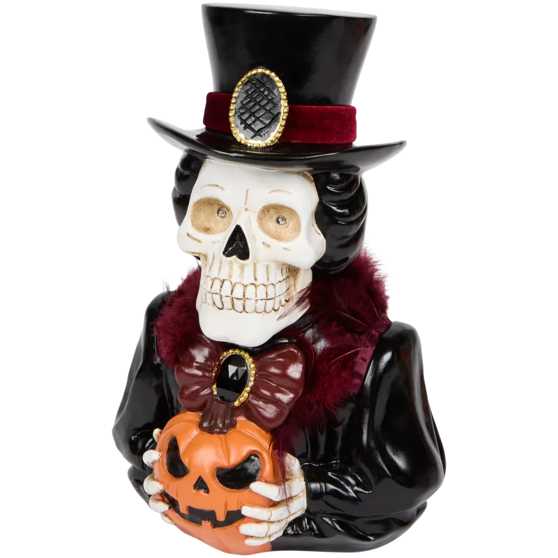 Statue d'Halloween avec lumière