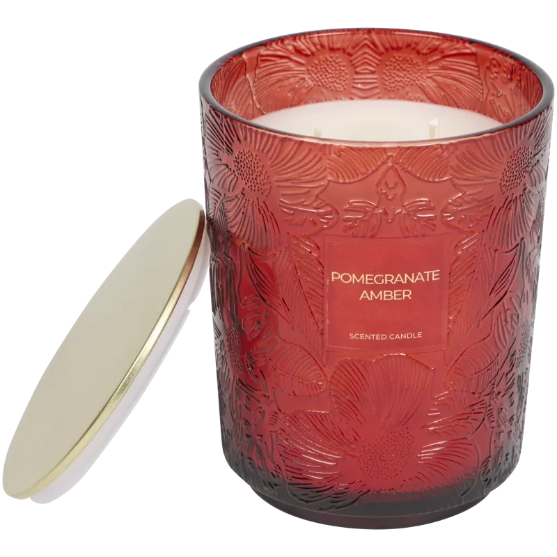 Bougie parfumée avec couvercle