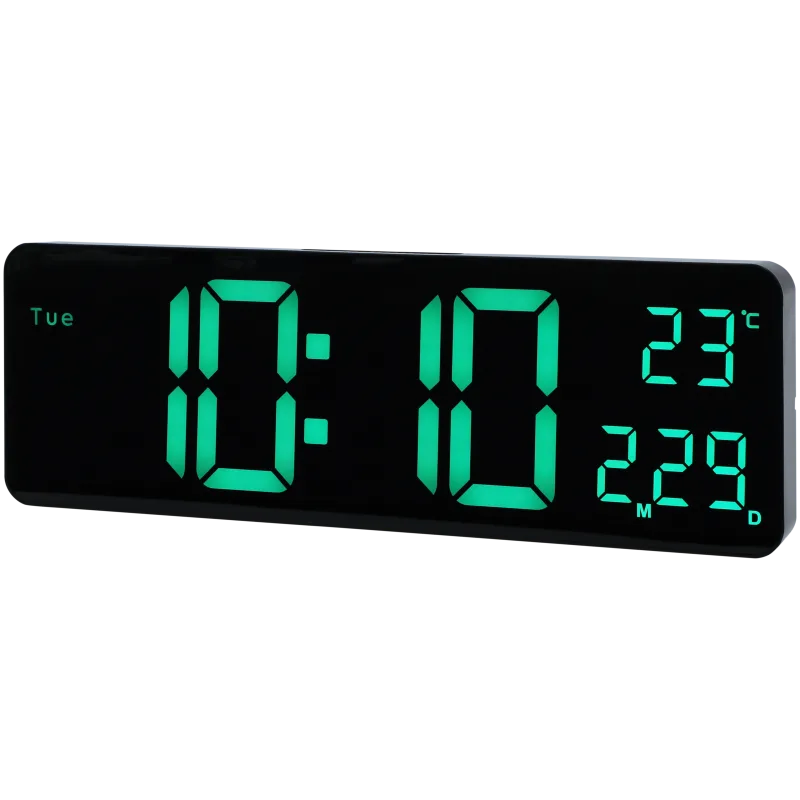 Horloge murale digitale
