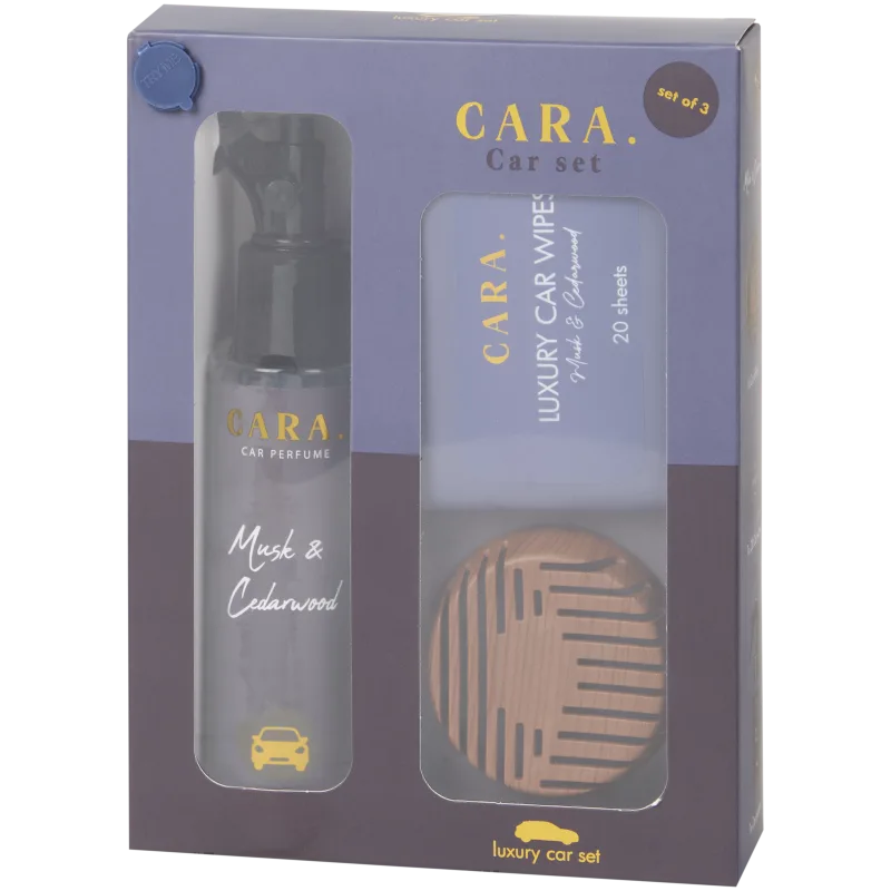 Désodorisant pour voiture coffret cadeau