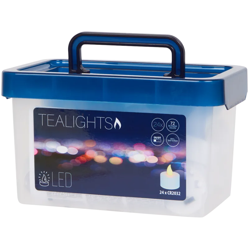 Bougies chauffe-plat LED
