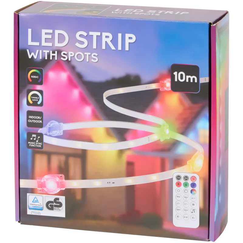 Ruban LED avec spots
