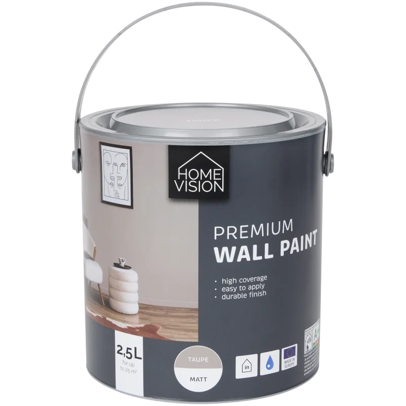 Peinture murale mate Homevision Taupe