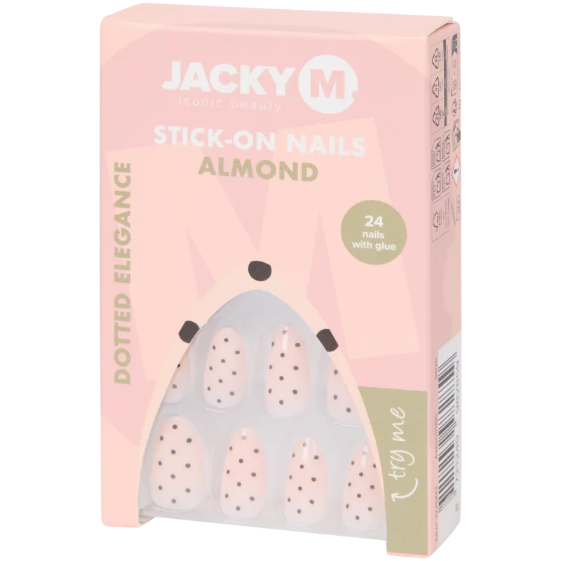 Faux ongles adhésifs Jacky-M Forme d’amande