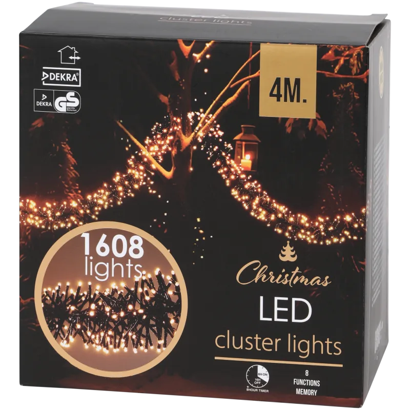 Guirlande lumineuse en grappe