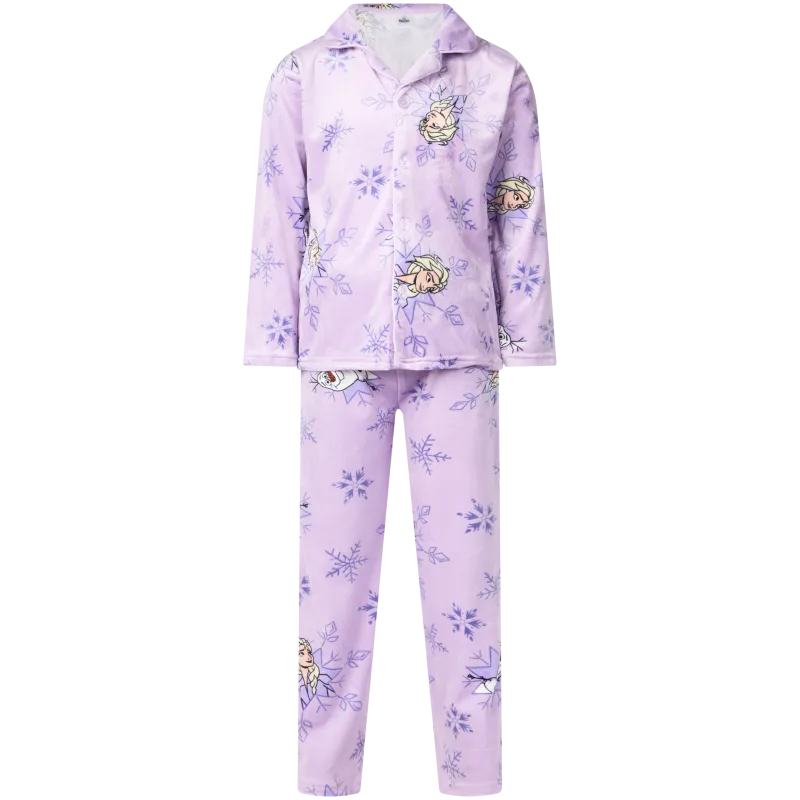 Pyjama en velours pour fille