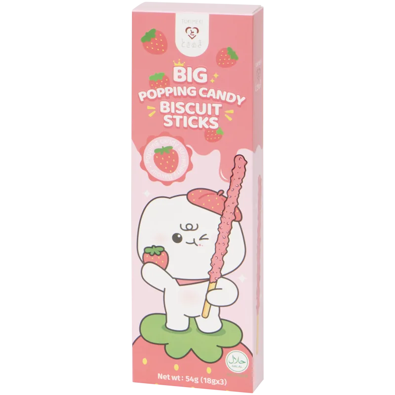 Tokimeki Popping Candy Biscuit Sticks
