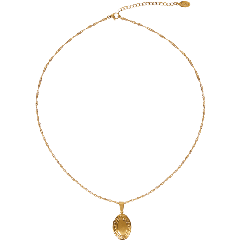 Collier à médaillon