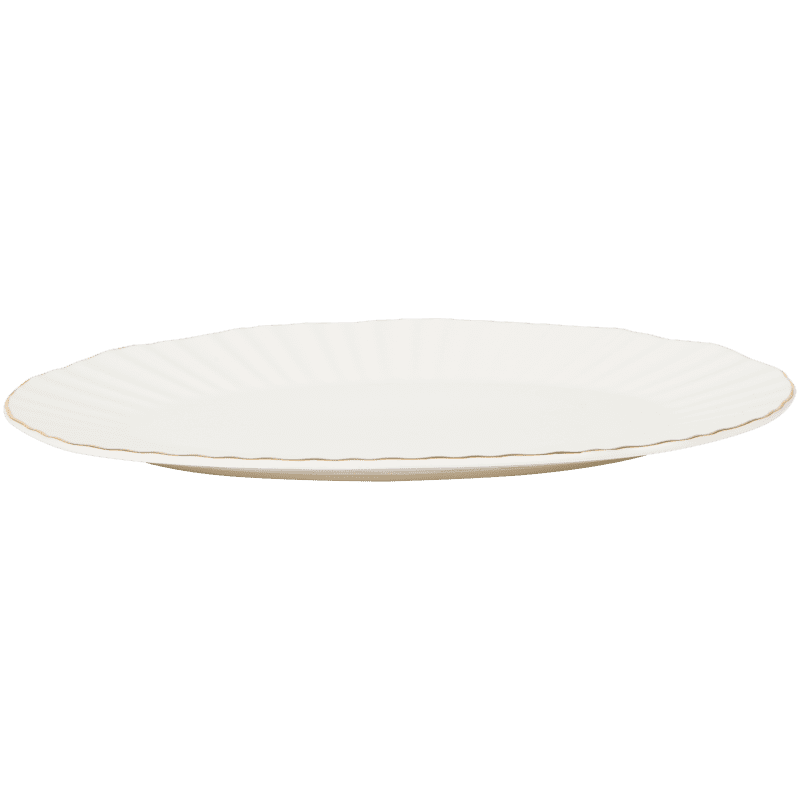 Plat de service ovale Arista