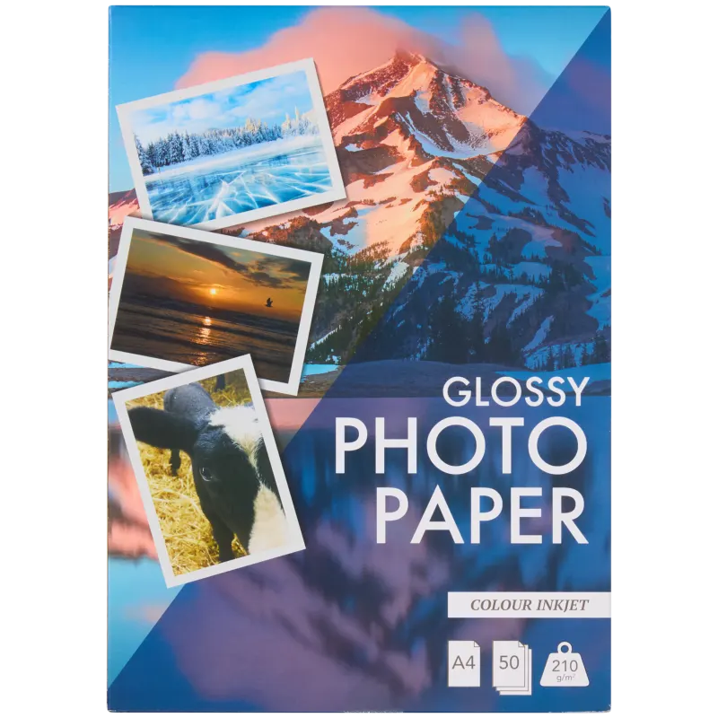 Papier photo brillant A4