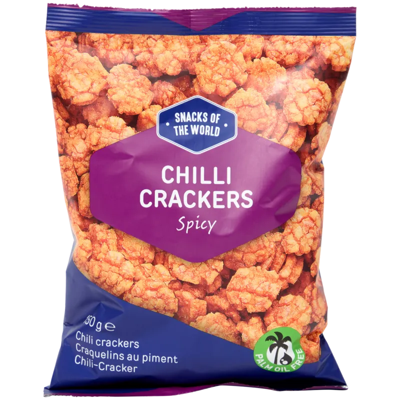 Craquelins au piment Snacks of the World