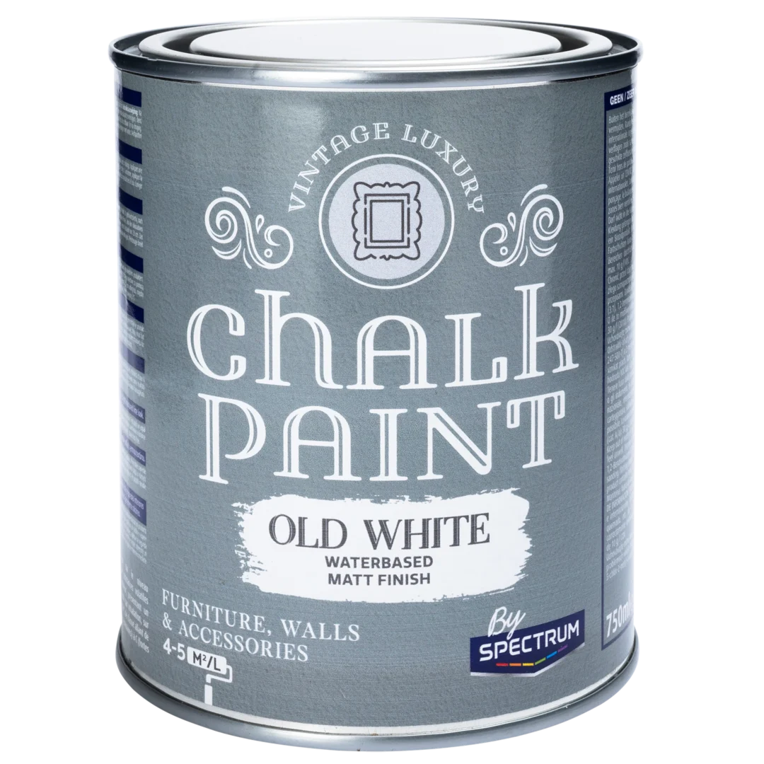 Spectrum krijtverf old white 1
