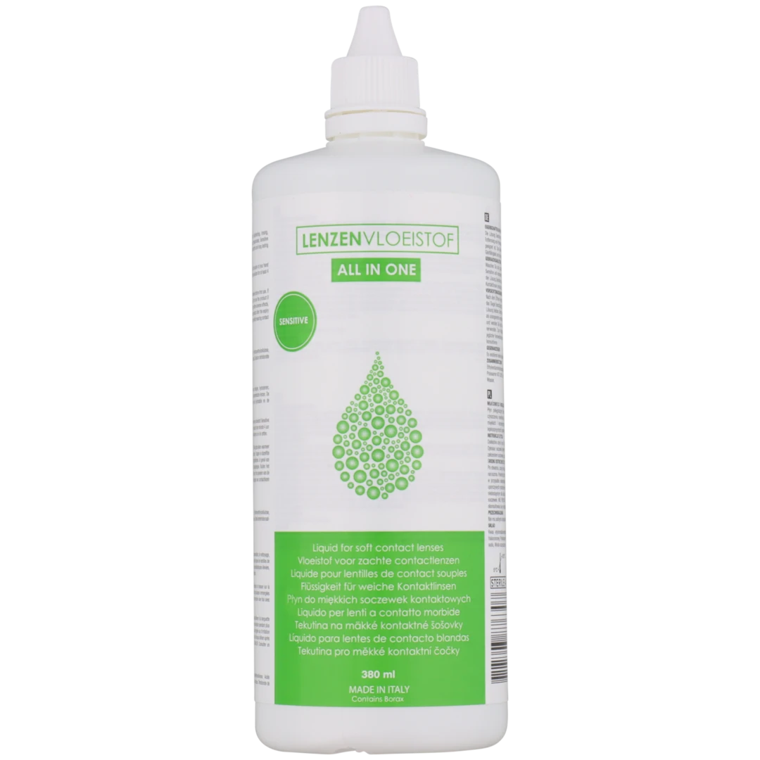 Liquide pour lentilles de contact All-in-one Sensitive 2