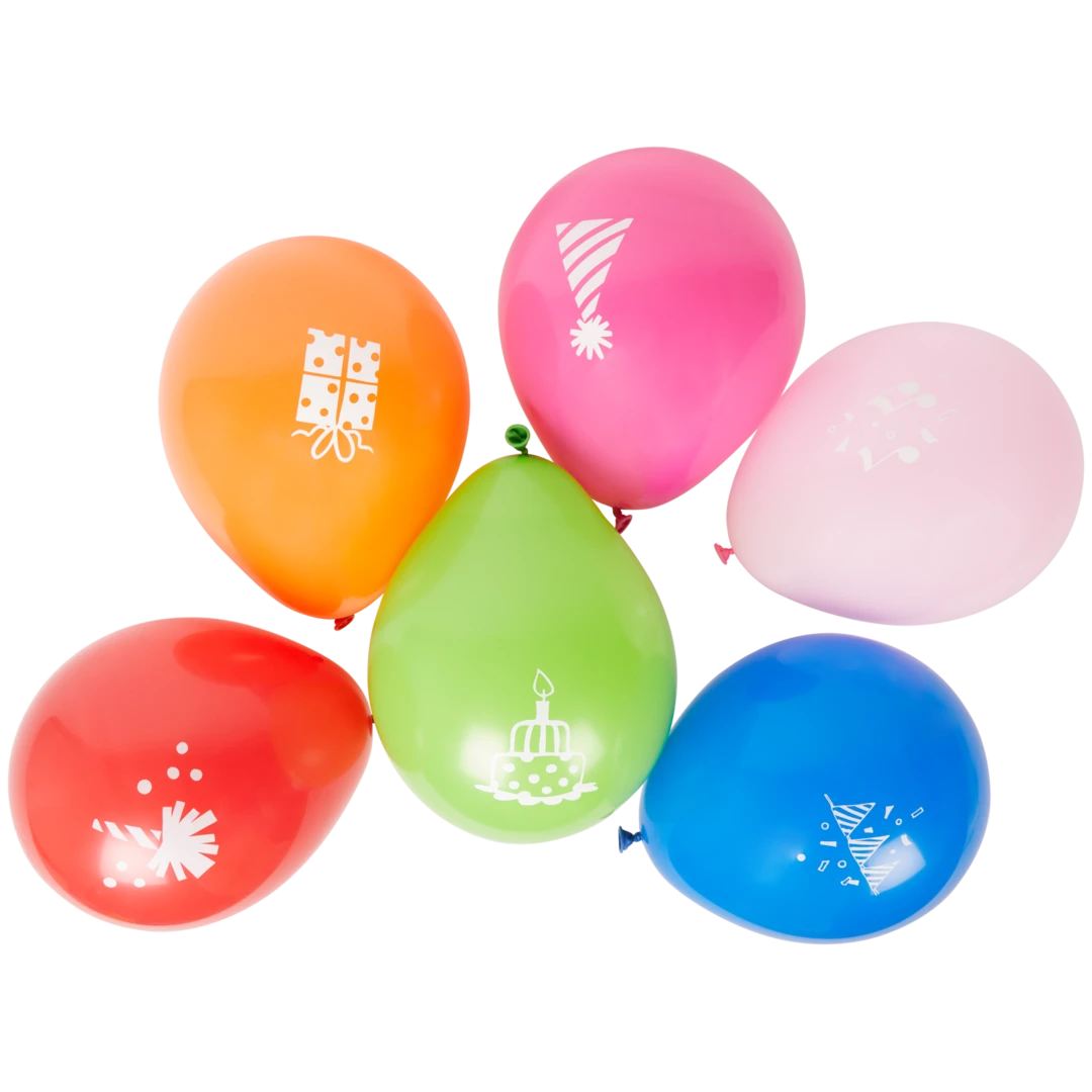 Globos con estampados 1