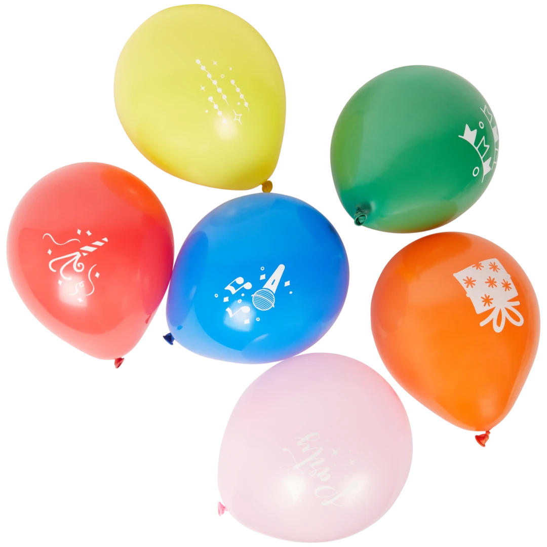 Globos con estampados 5