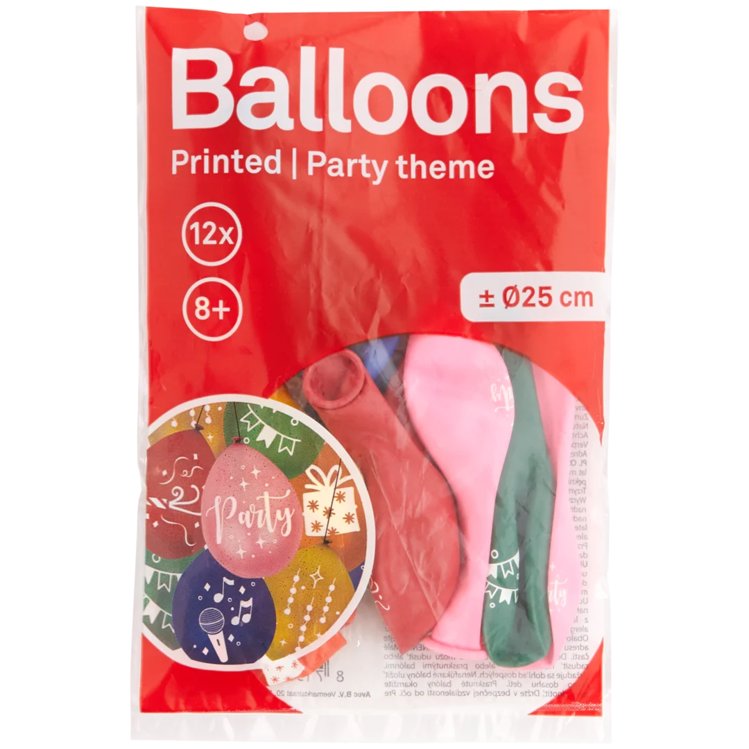 Globos con estampados 6