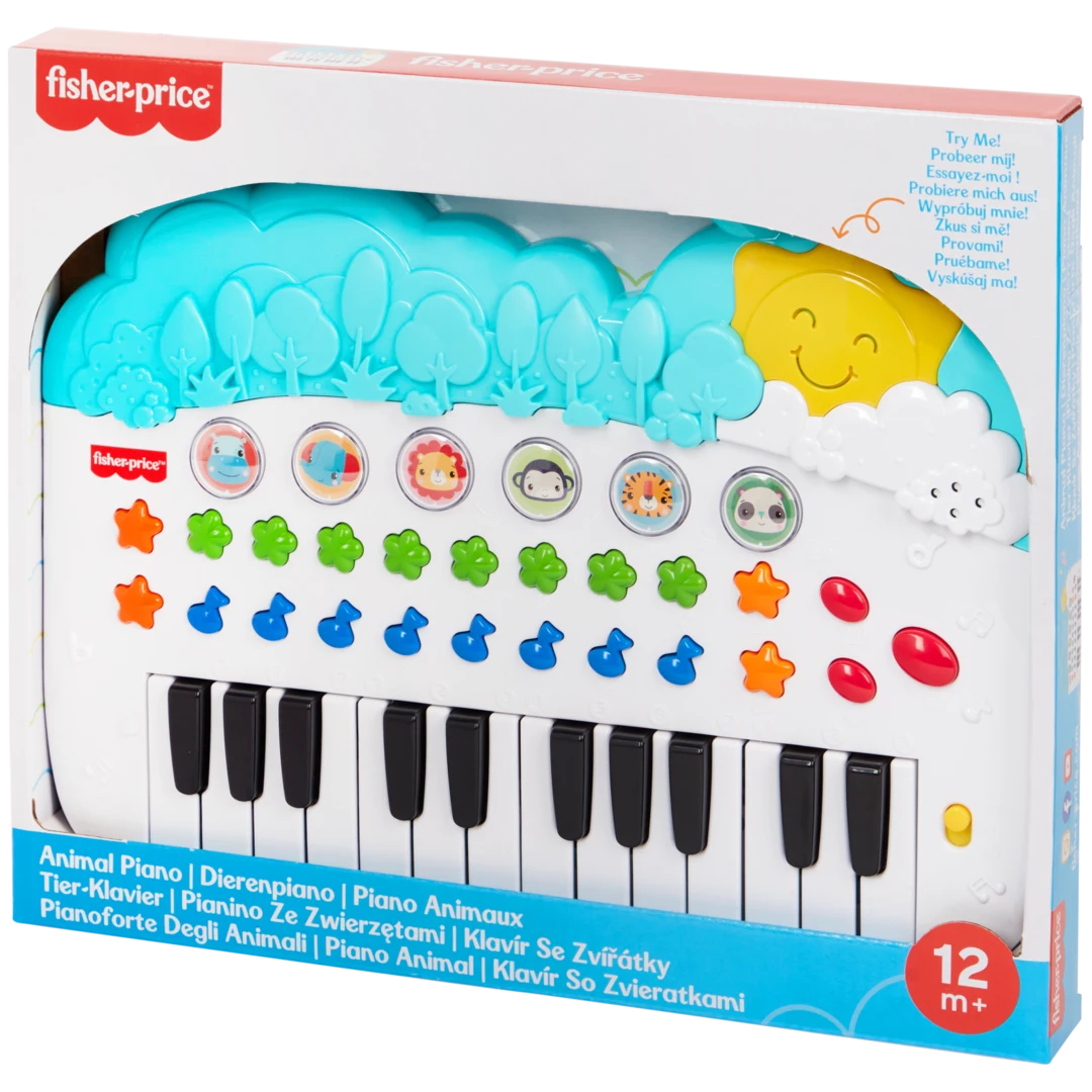 Pianino ze zwierzętami Fisher Price  2