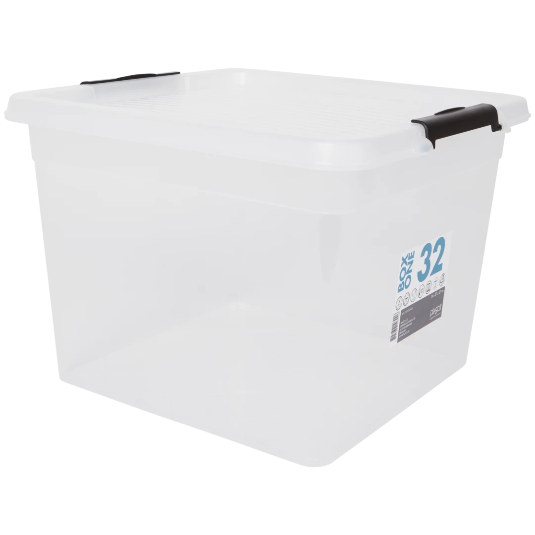 Boîte de rangement avec couvercle clipsé 3