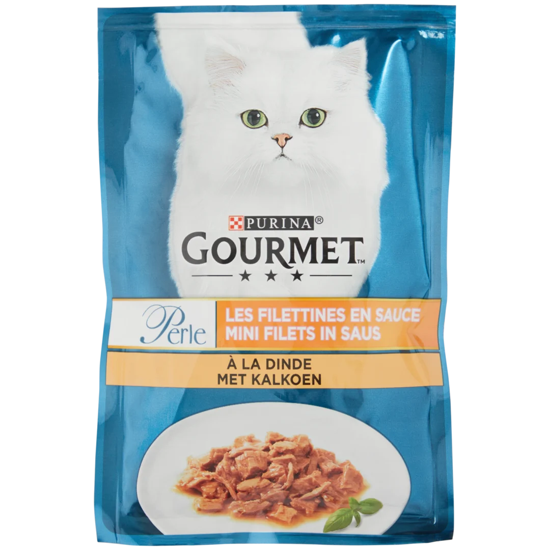 Nourriture humide pour chat Gourmet Perle 1