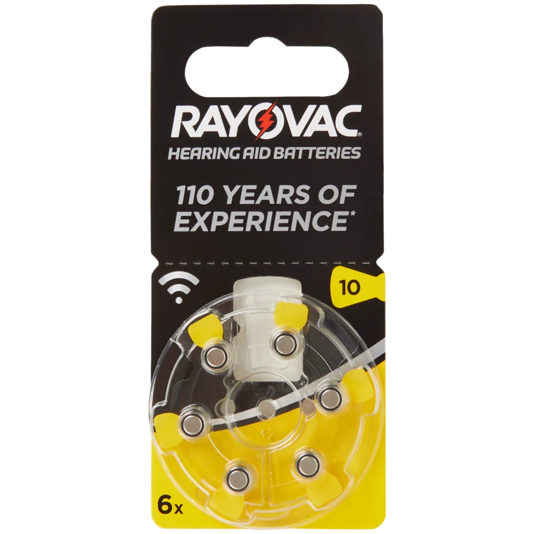 Rayovac hoortoestelbatterijen A10 1