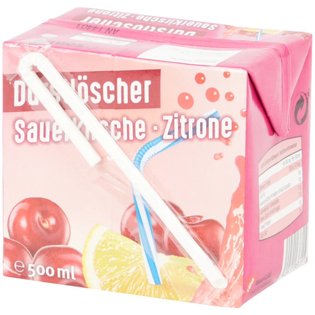 Durstlöscher Sauerkirsche-Zitrone 1