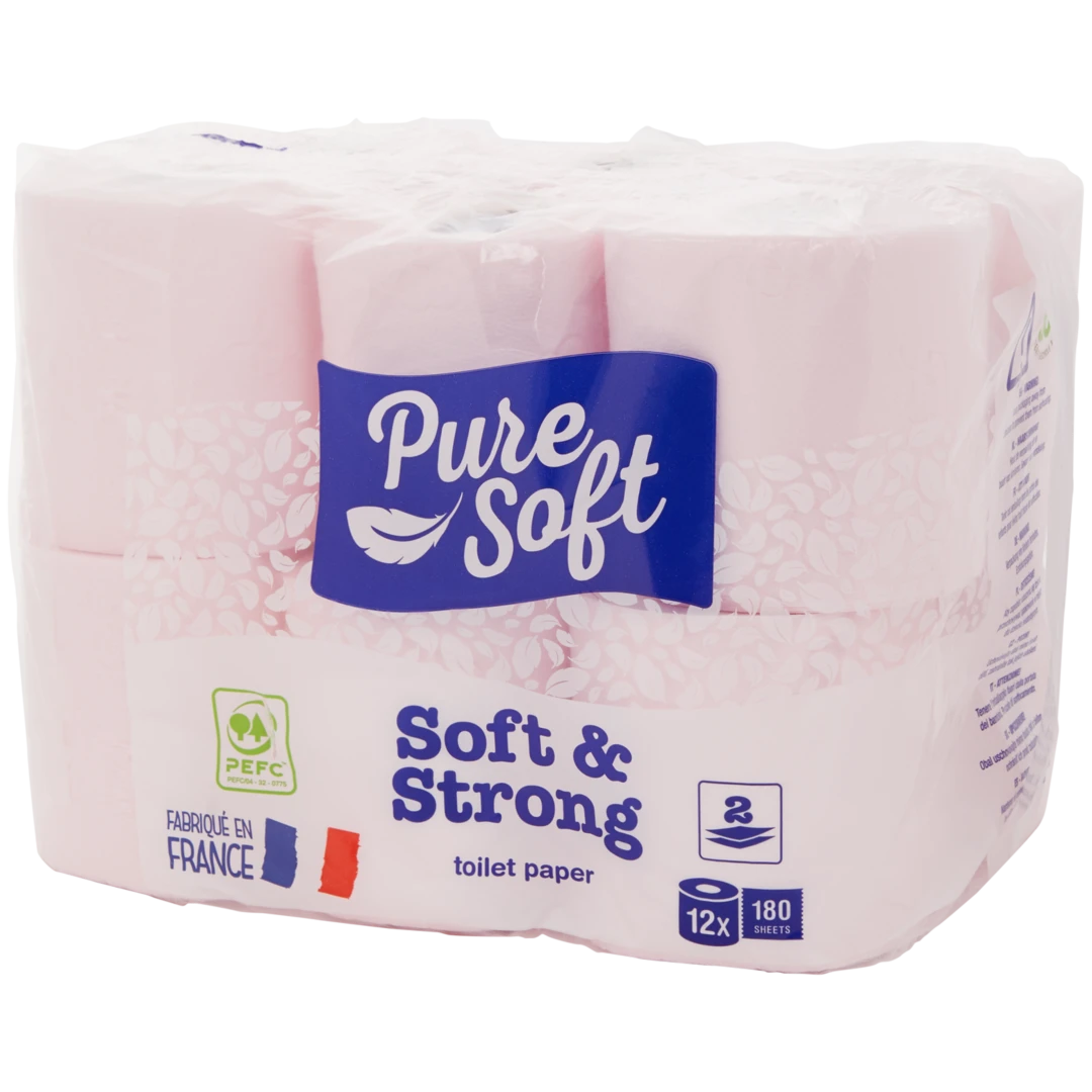 Papel higiénico Pure Soft Soft & Strong 1