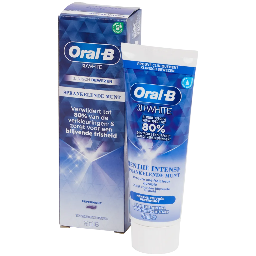 Dentifrice Oral-B 3D White Menthe intense 1