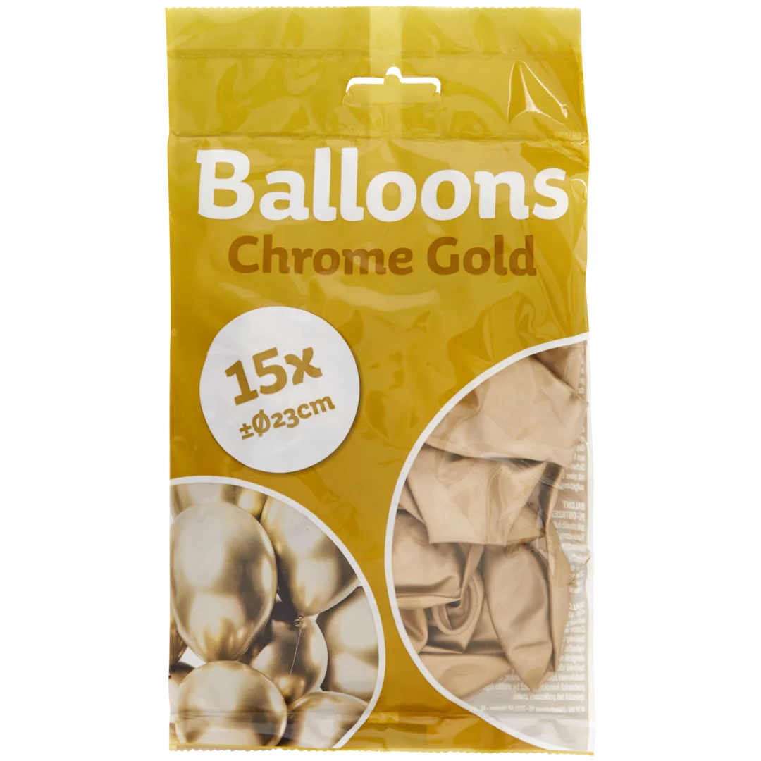 Chromované balónky 1