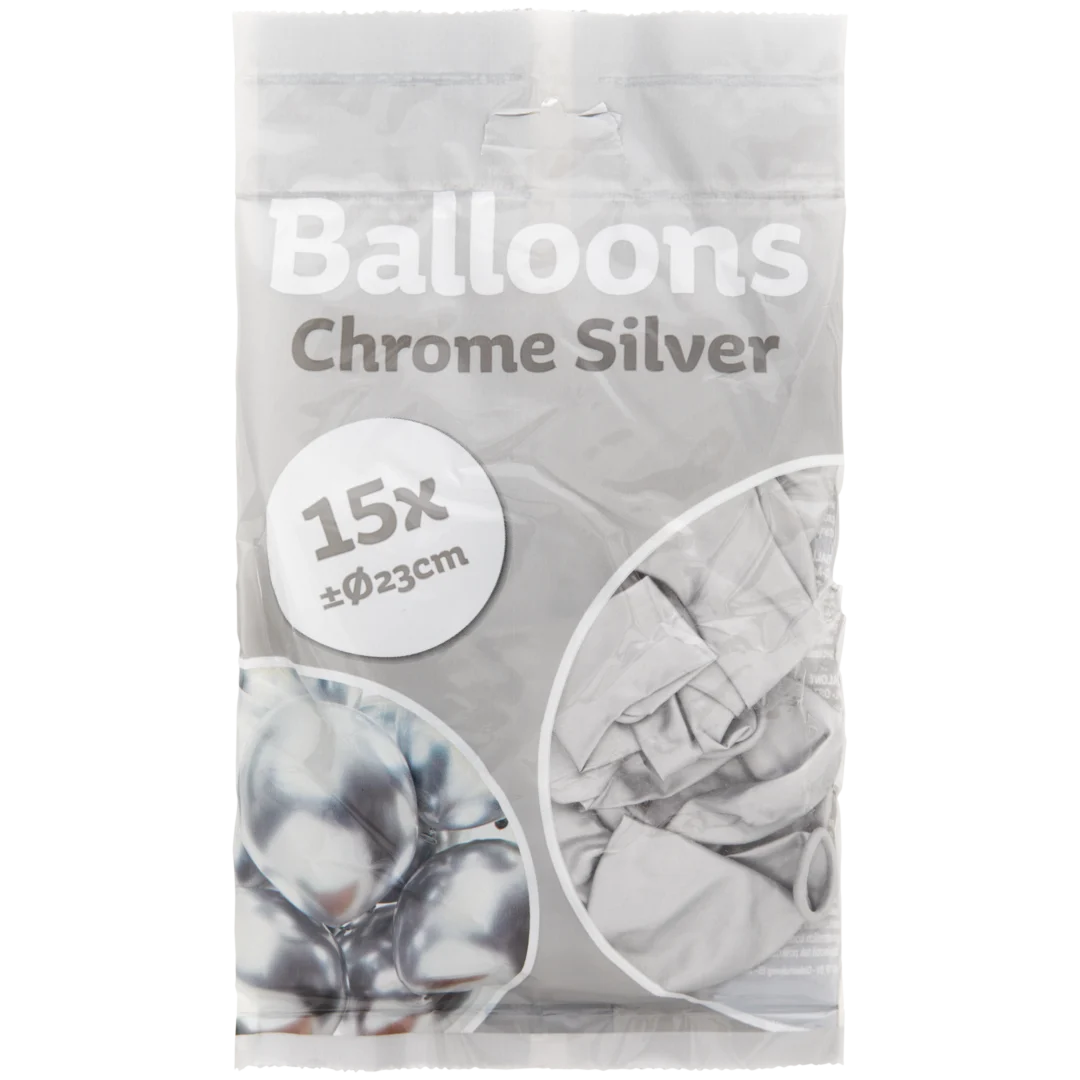 Chromované balónky 3