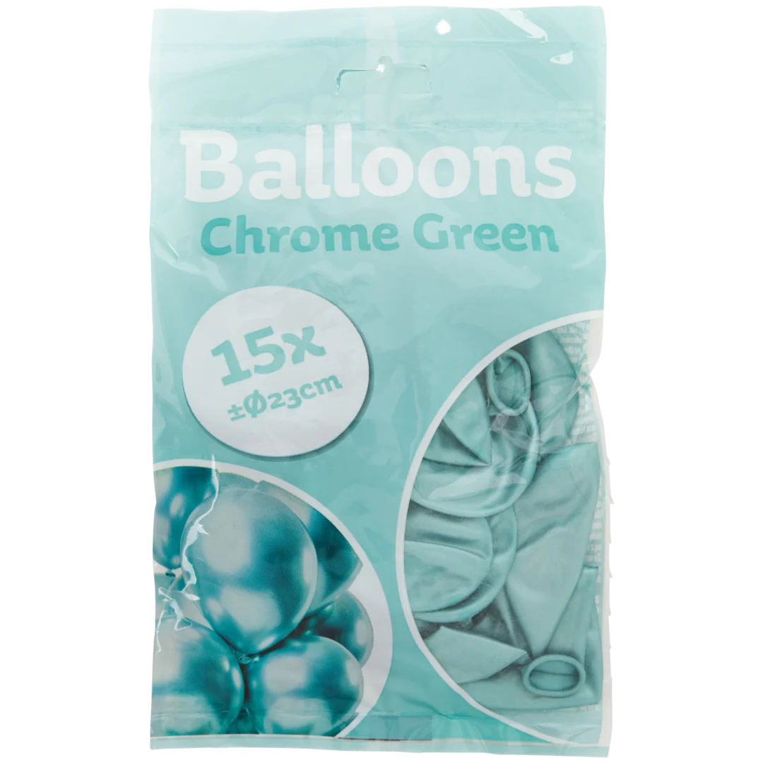 Chromované balónky 5