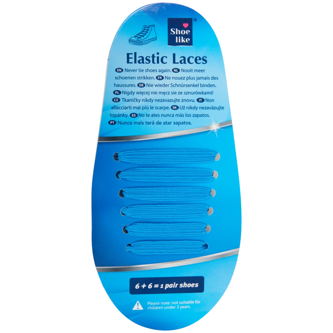Atacadores elásticos Shoe like 4