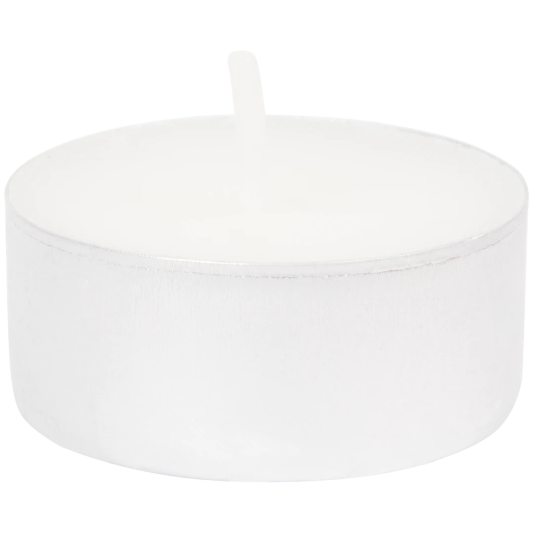Bougies chauffe-plats Candra Blanc 2