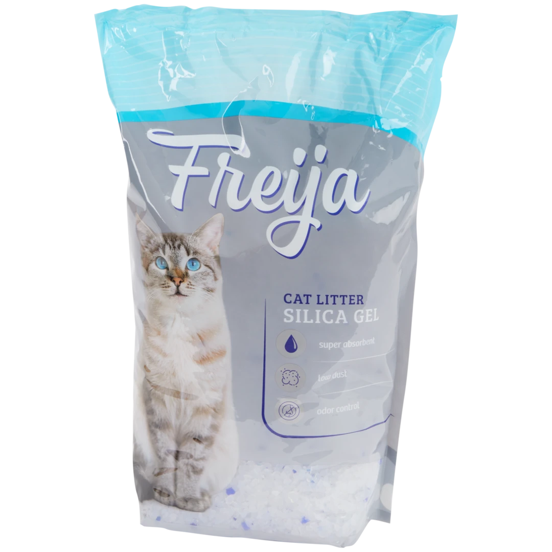 Areia de sílica para gatos Freija 1