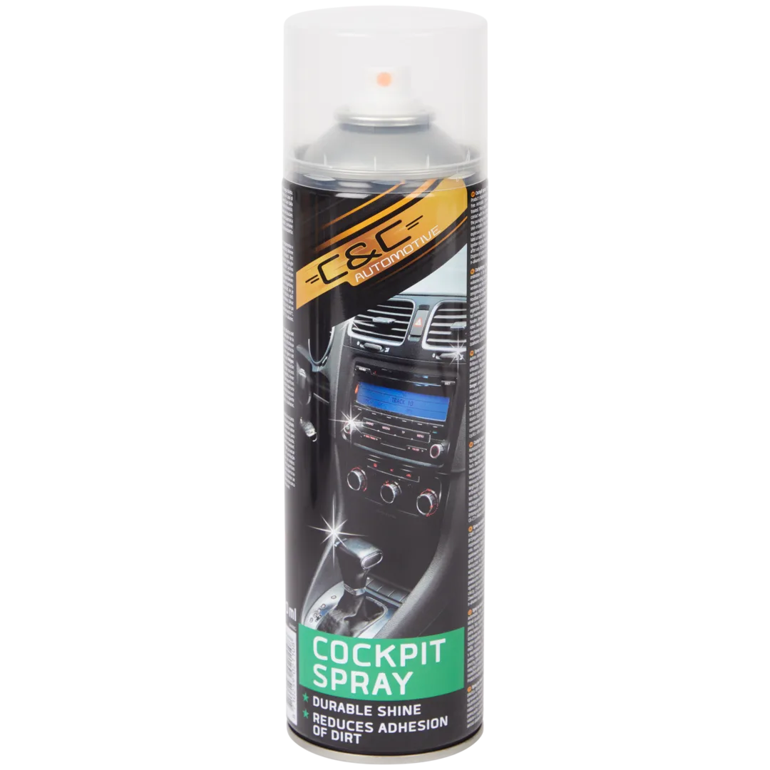 Spray nettoyant pour tableau de bord C&C 1