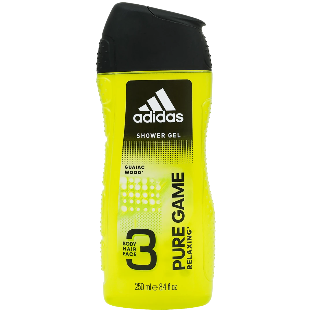 Sprchový gél 3v1 Adidas Pure Game 1