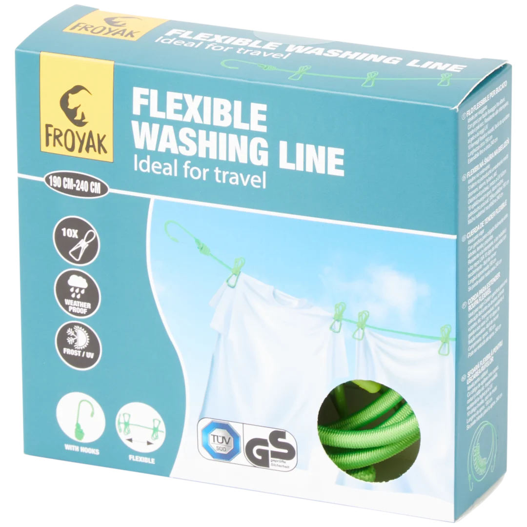 Cuerda flexible para tender Froyak 5