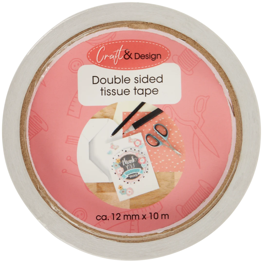 Oboustranná hedvábná páska Craft & Design 1