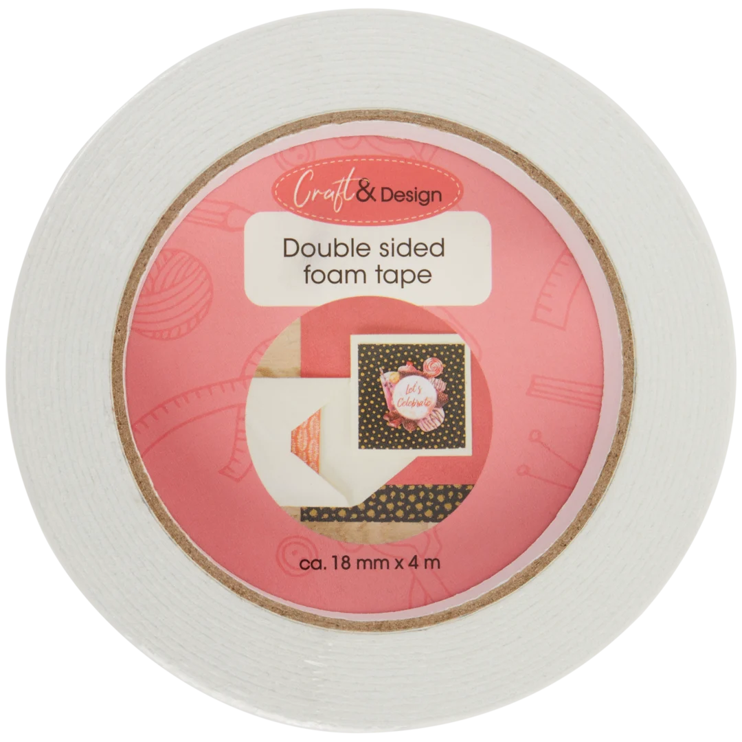 Ruban mousse double face Craft & Design 1