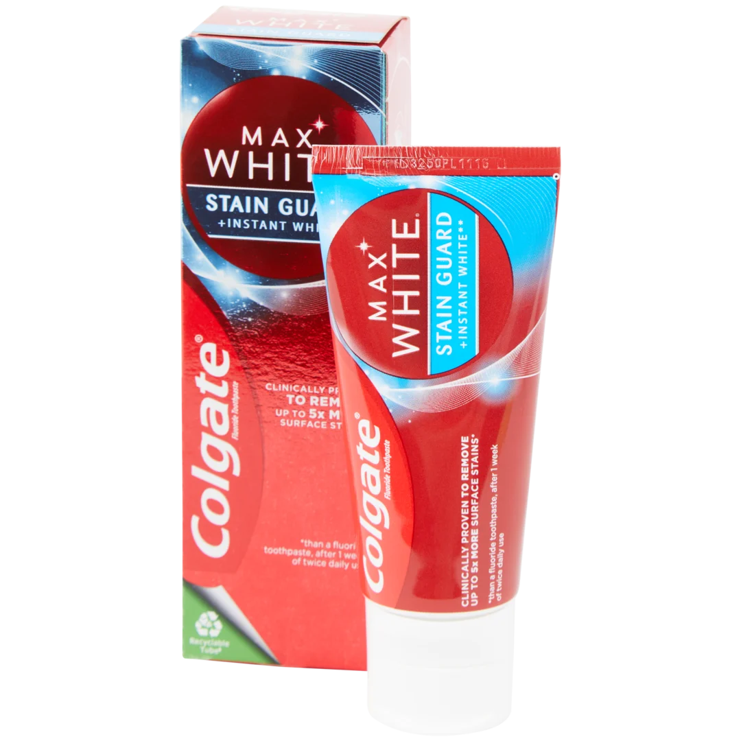 Pasta do zębów Colgate Max White Stain Guard 1