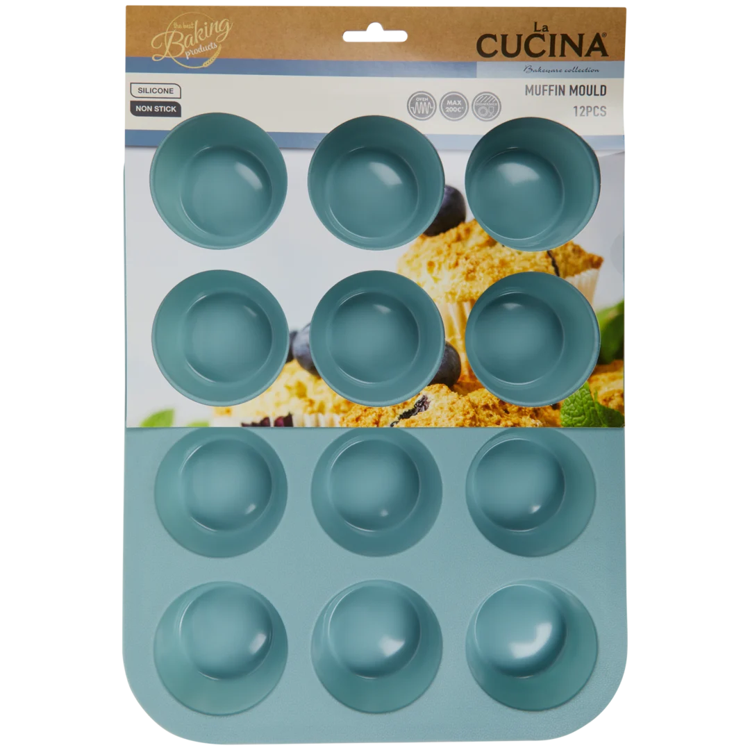 Moule à muffins en silicone La Cucina 4