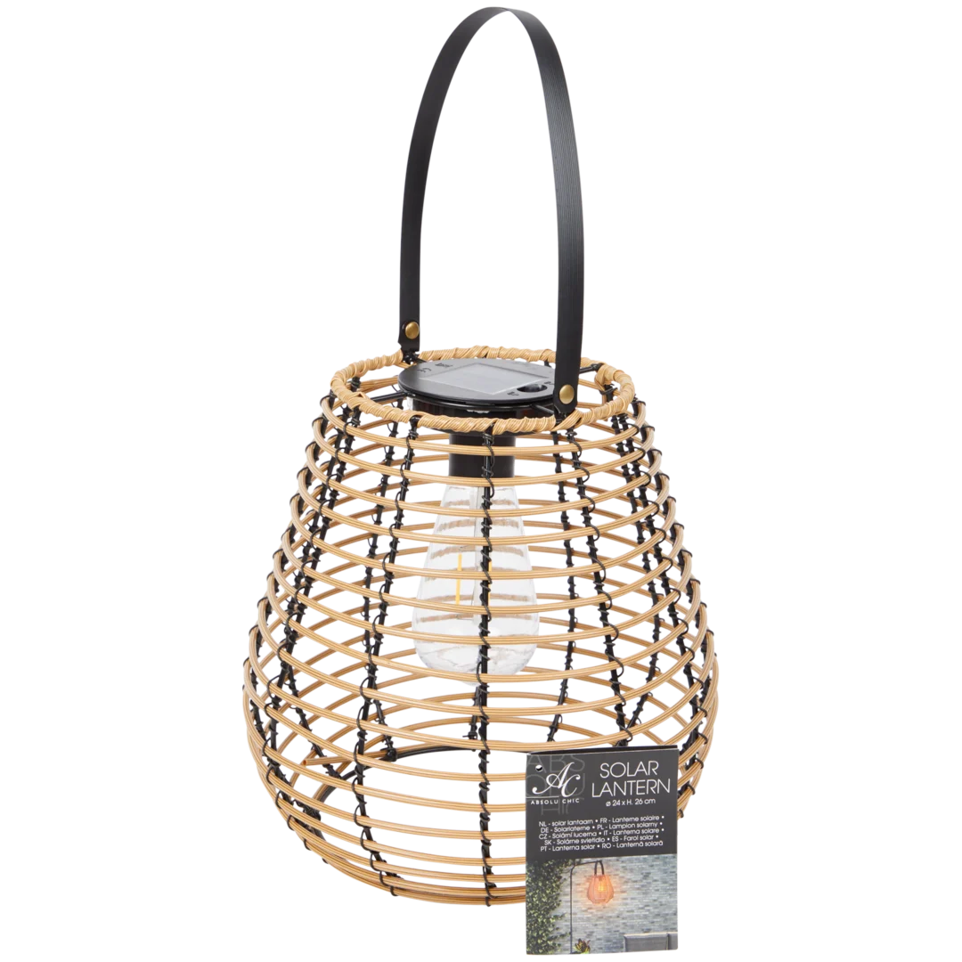 Lanterna a energia solare Absolu Chic Bali 3