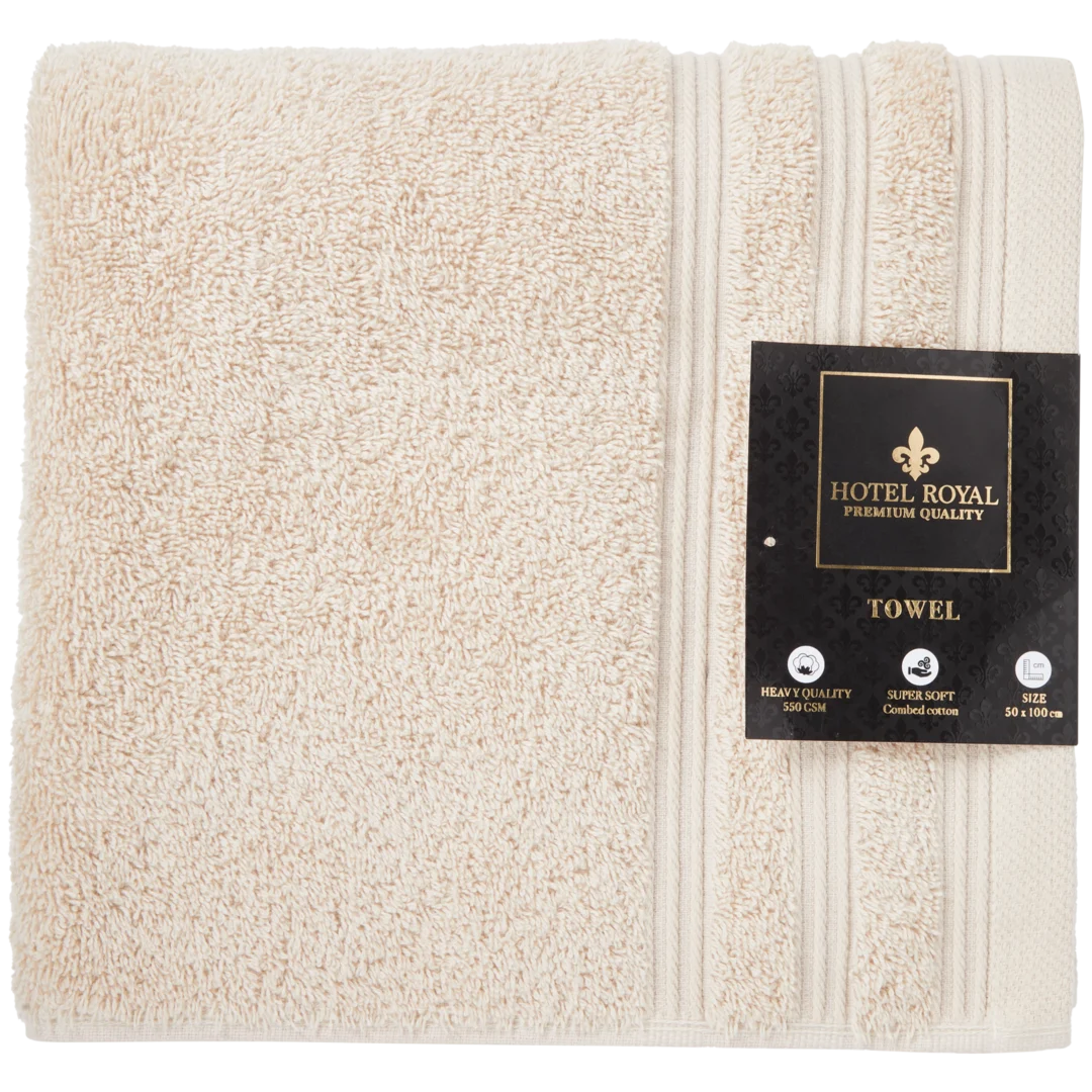 Asciugamano Hotel Royal beige 3