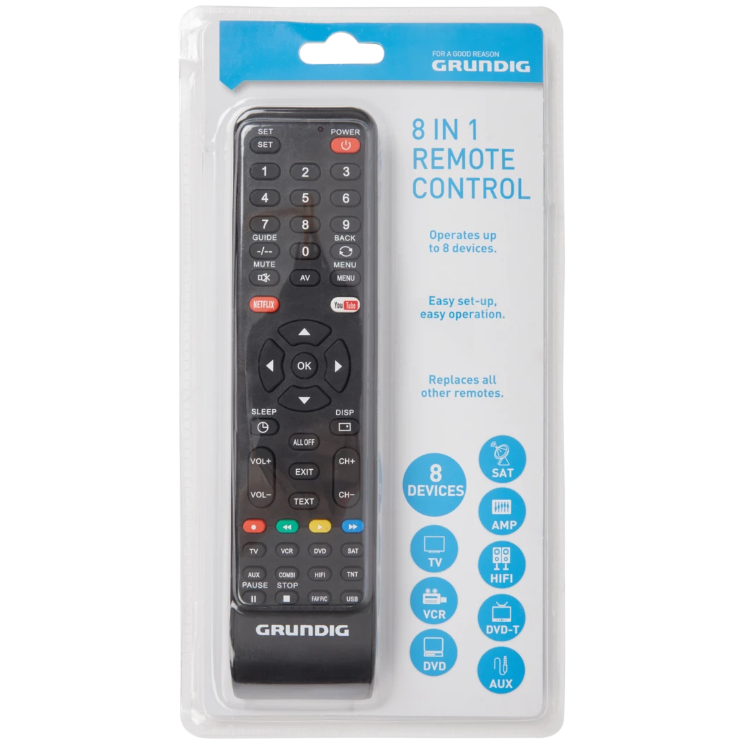 Controlo remoto universal Grundig 2