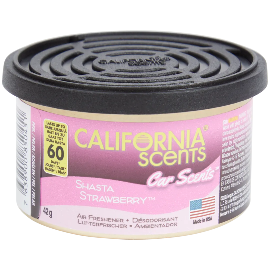 California Scents Luchtverfrisser – Set Van 4 Kokosnoot Geur, Langdurig, Milieuvriendelijk, Voor In De Auto