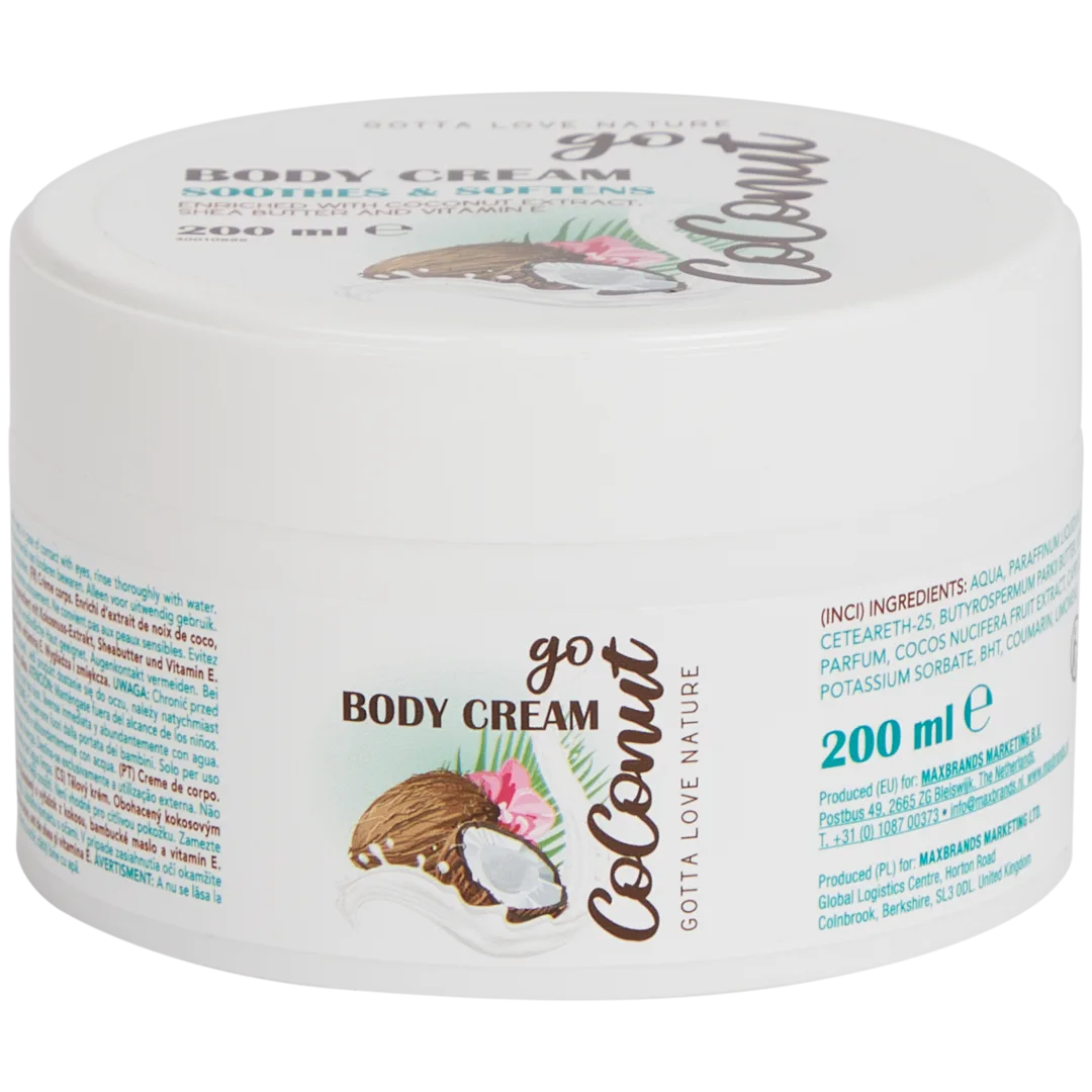 Crème pour le corps Coconut Care 1